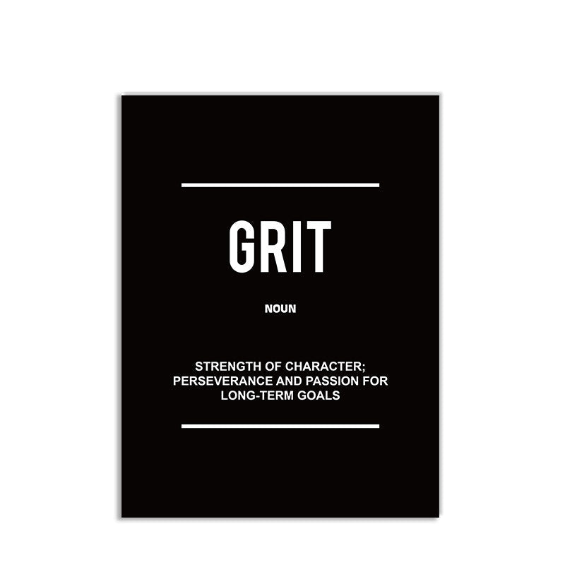 Drive Words Wall Art