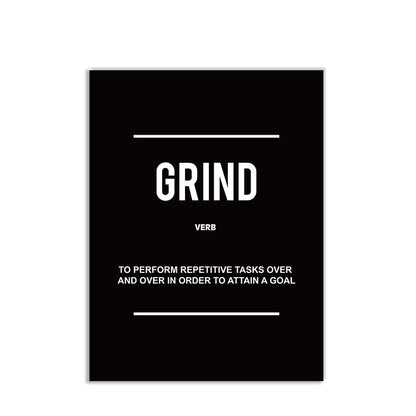 Drive Words Wall Art