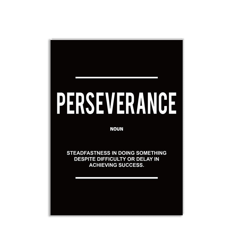 Drive Words Wall Art