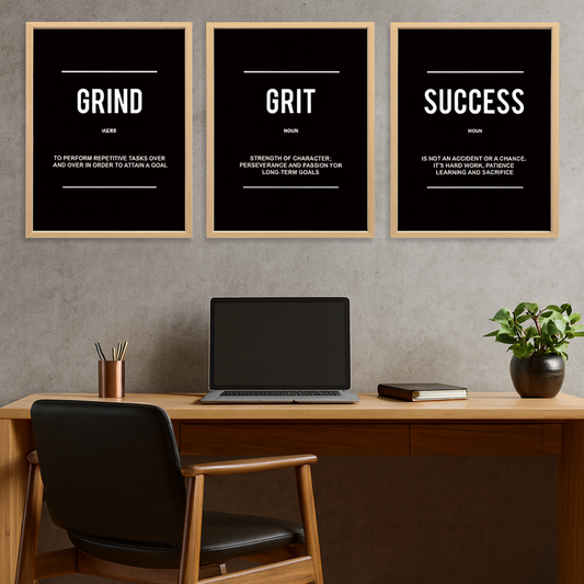 Drive Words Wall Art
